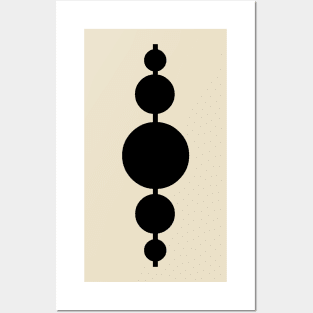 Minimalist geometric art Posters and Art